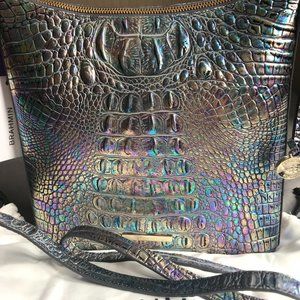 Brahmin Mother of Pearl Katie Iridescent Leather Bag NWT